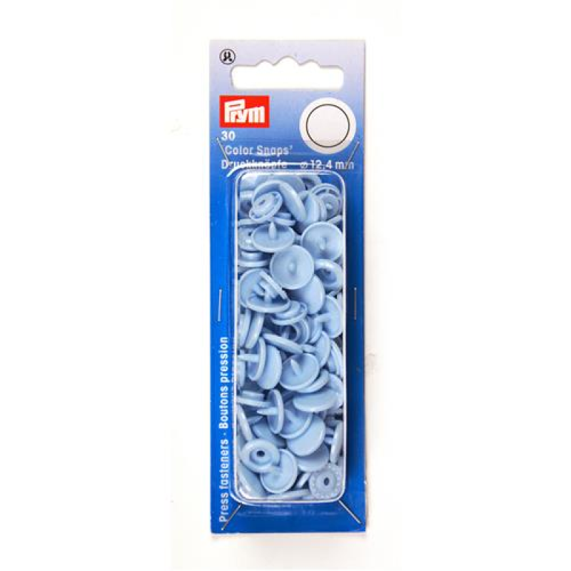 Prym Color Snaps 12,4 mm - licht blauw