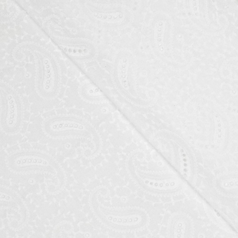 geborduurde voile - paisley