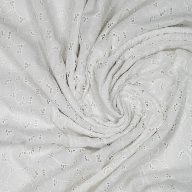 geborduurde voile - swirl