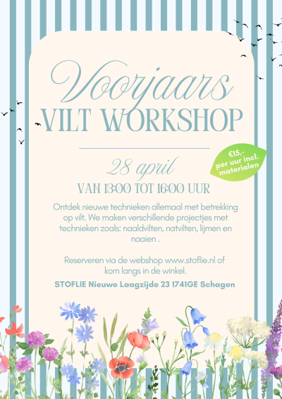 Voorjaars Vilt workshop
