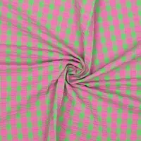 roze groen 1 cm ruit