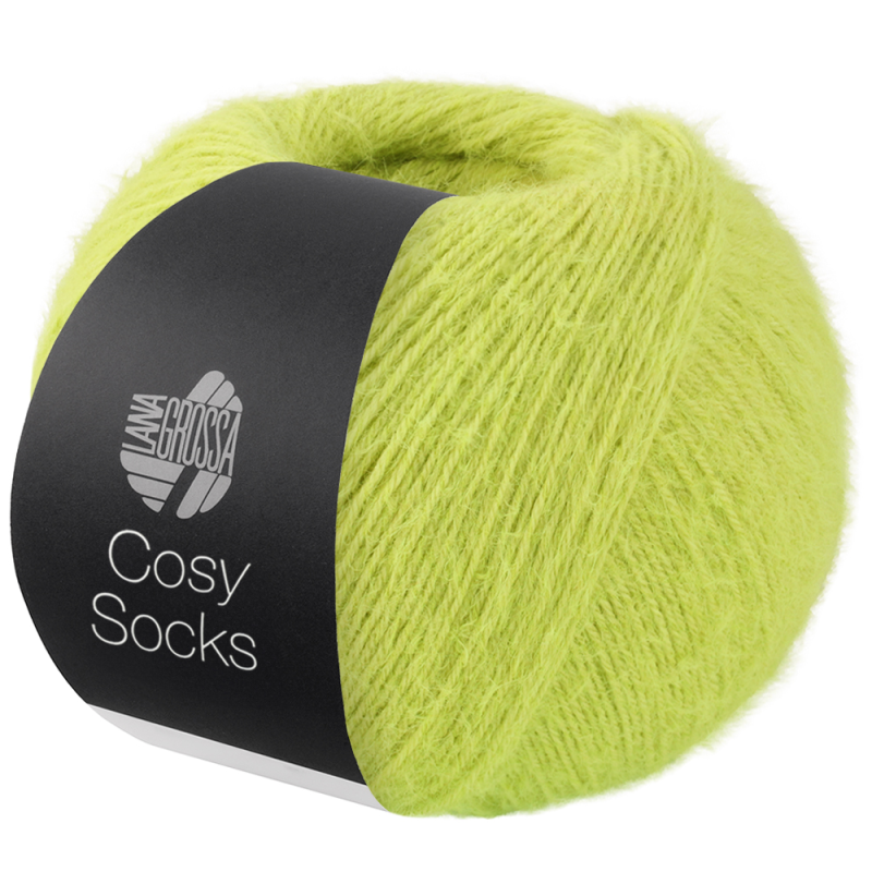 Cosy socks - lime 024