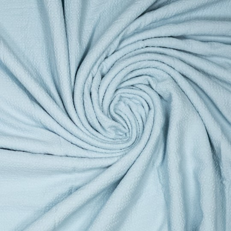 bubbel katoen - baby blauw
