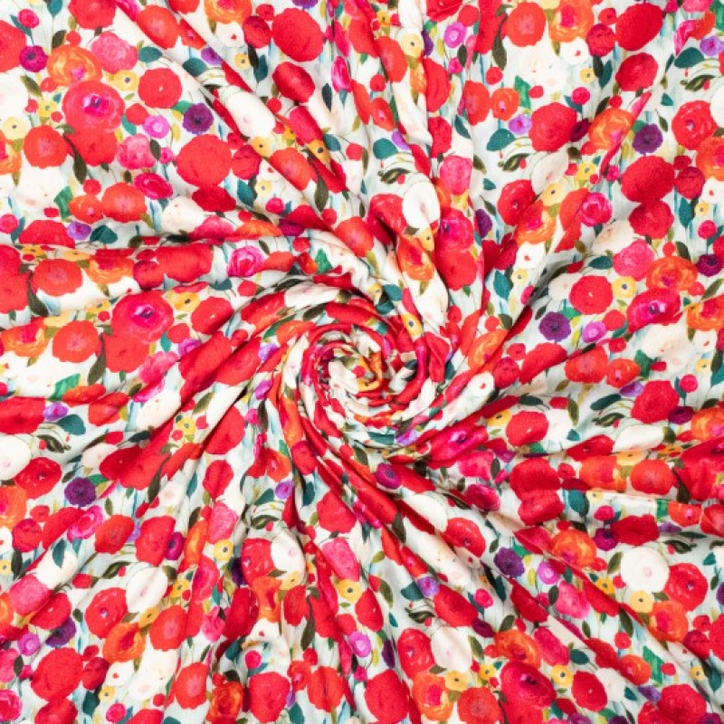viscose met lurex draad
