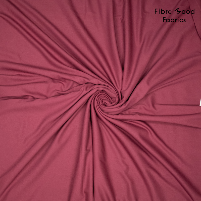 Zachte twill (polyester/viscose/elastaan) - Paars
