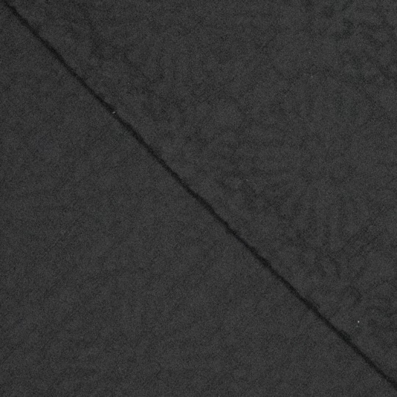 Jacquard katoen zwart