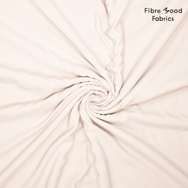 Geweven viscosestof met Tencel-finish - Lichtroze