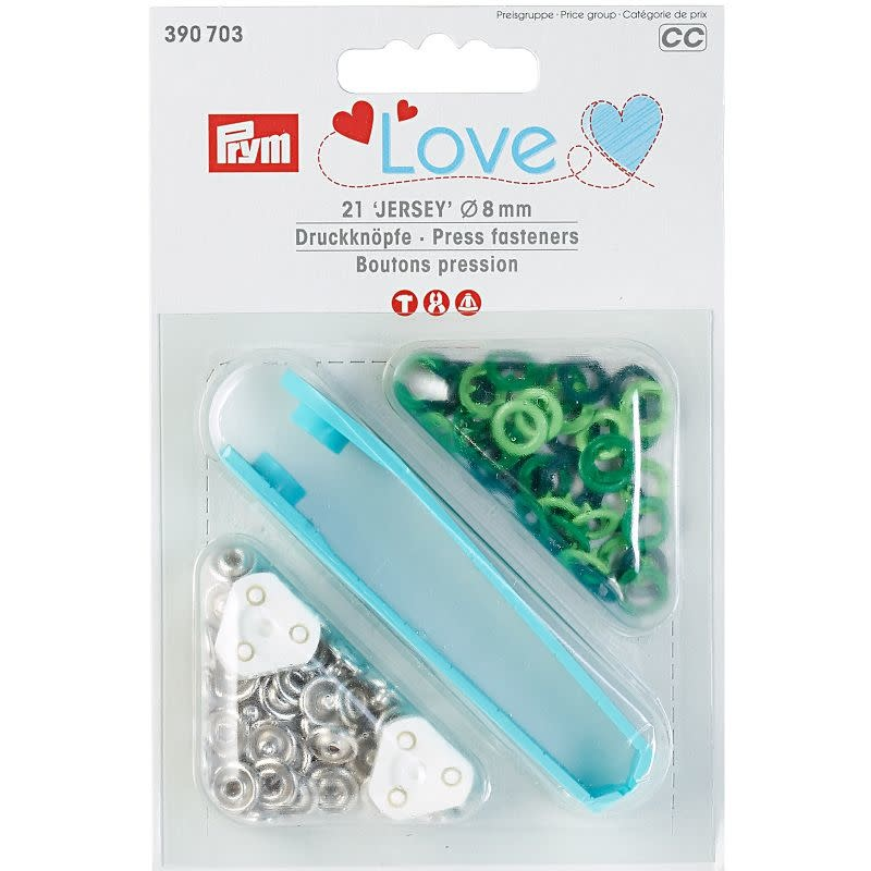 Love drukknopen 8mm doorsnede 703