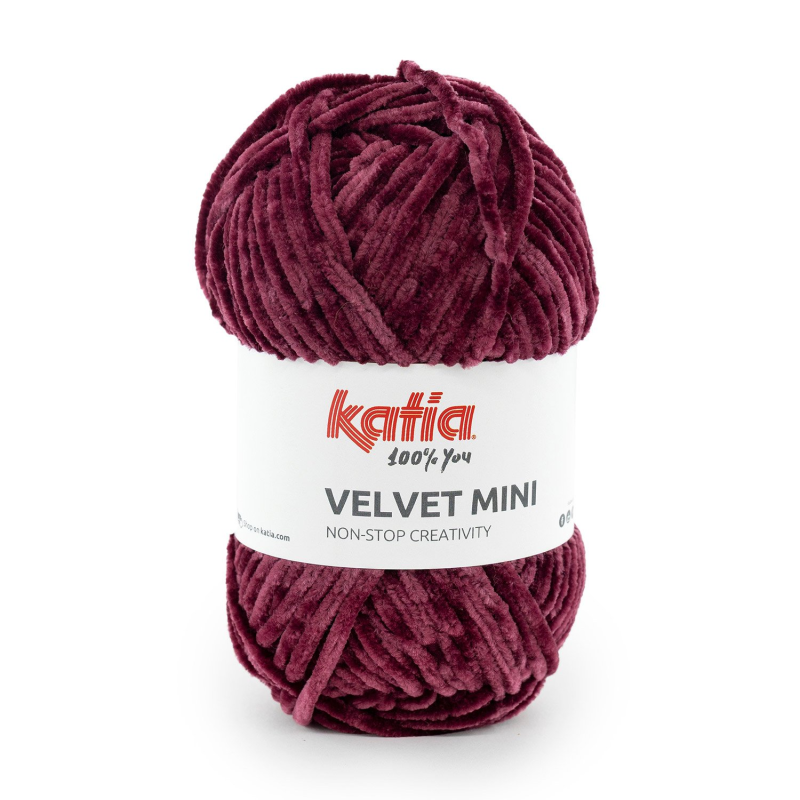 Katia Velvet Mini - Wijn 231
