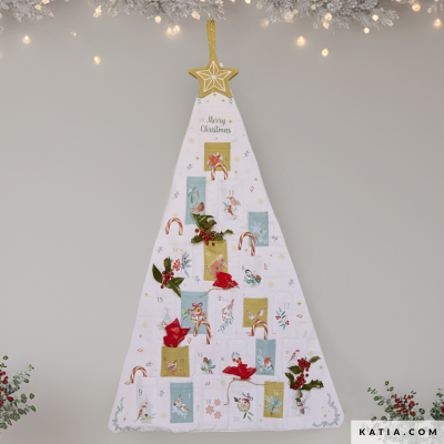 Katia Adventskalender paneelstof