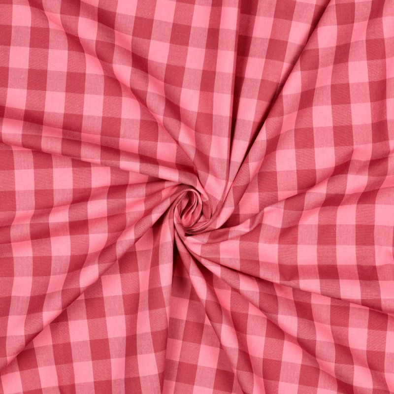 garengeverfde ruit - roze mauve