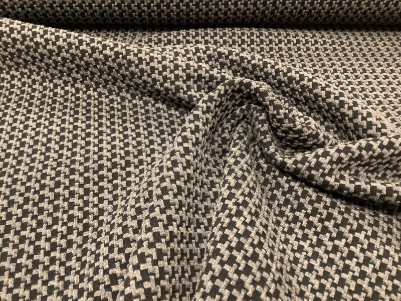 ALB jacquard zwart/grijs BrickKnit