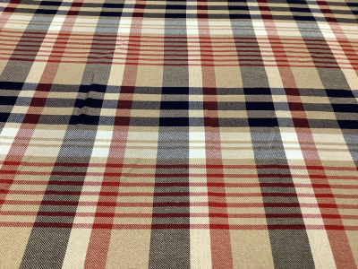 Geweven Schotse ruit