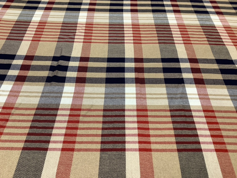 Geweven Schotse ruit