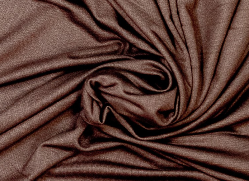 Bamboo jersey Chocolate Brown - Chocolate Brown