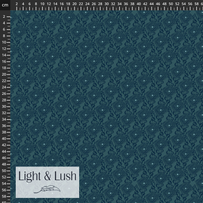 Light & Lush viscose - petrol 188
