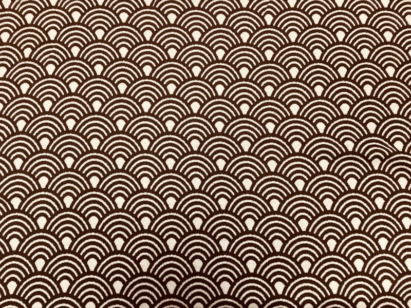 ALB sakura Seigaiha Brown