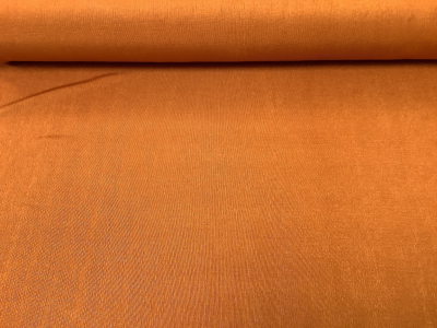 Glanzende tricot FM roest kleur