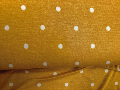 Viscose tricot polka dots